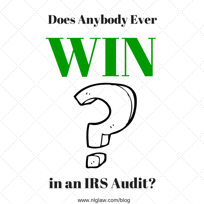 Does Anybody Ever Win in an IRS Audit?