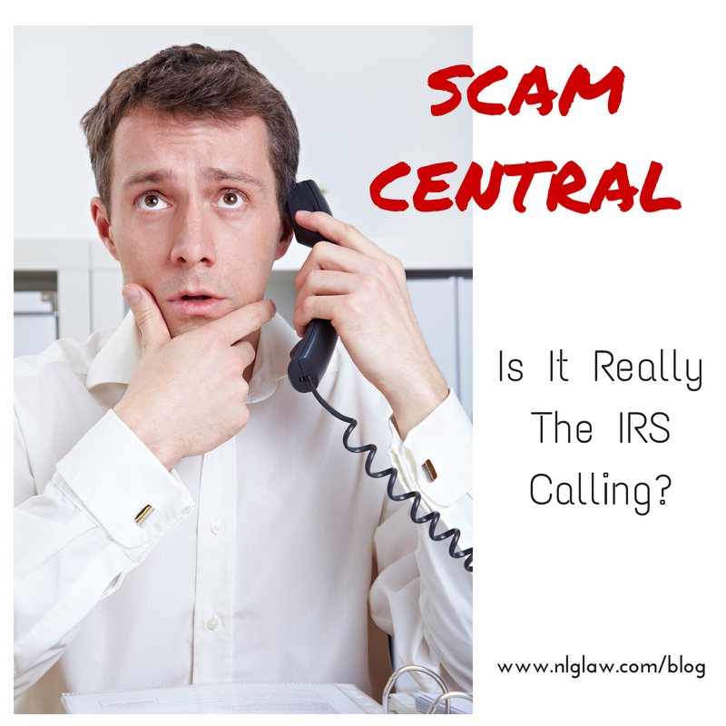 Scam Central – Is It Really The IRS Calling?